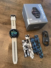 Garmin Forerunner 965 Unisex Smartwatch - Black (010-02809-00)