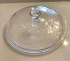 Vintage Pyrex 623C Replacement Lid 8" Round Clear Glass Casserole Dish Cover