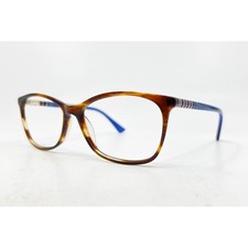 Lulu Guinness Eyeglasses Women Brown Blue Good L894 Tortoise 53-16-140