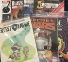 Funko Marvel Collector Corps Comic Book lot Black Panther Avengers X-men