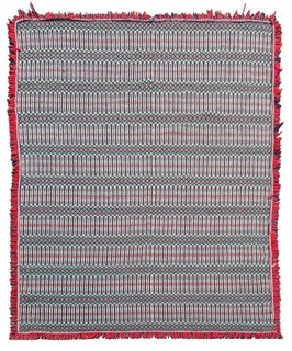 Rare Hand Knotted Flat Weave Jajim Kilim Kilm Wool Area Rug 7 x 5 Ft