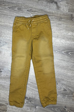 Carter's Boy Kids Pull On Drawstring Waist Khaki Tan Relaxed Fit Pants Size 6