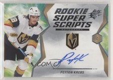 2020-21 SPx Rookie Superscripts Peyton Krebs #RS-PK Auto 08cq