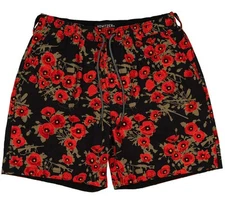 Howitzer Men's Boardshort Otte Poppies Of War Hybrid Short Military Grunt MFG