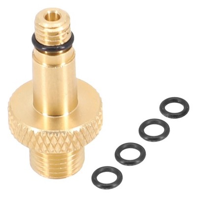 For MTB Bicycle Bike Rear Valve Adapter Air Valve-Adaptor 10g Aluminum Alloy Red