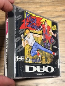 Riot Zone -  TurboGrafx CD Turboduo Duo- Super CD - COMPLETE!