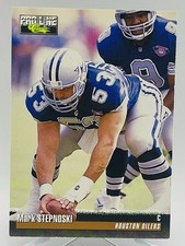 1995 Classic Pro Line Mark Stepnoski #156 Dallas Cowboys
