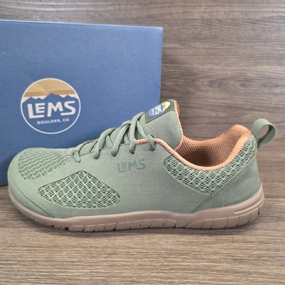 Lems Primal 3 olivgrün Unisex UK 10,5 Barfuß Sneaker Schuhe leicht 