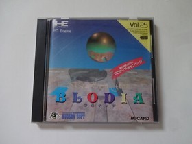 BLODIA NEC PC-Engine Hu-Card Timeball 1990 HUDSON HC90027 NTSC-J From Japan