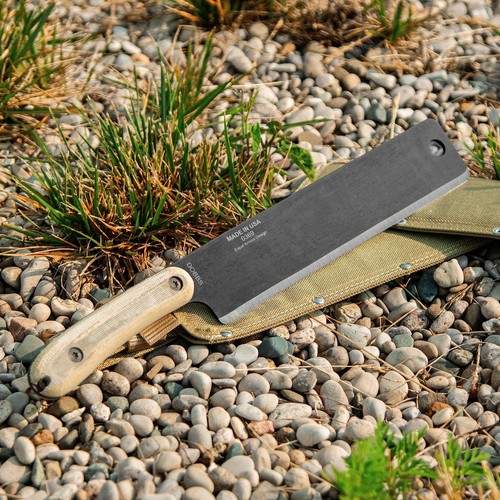ESEE Knives EXPAT Libertariat USA Machete - Canvas Sheath - Micarta Handle - - Picture 7 of 9