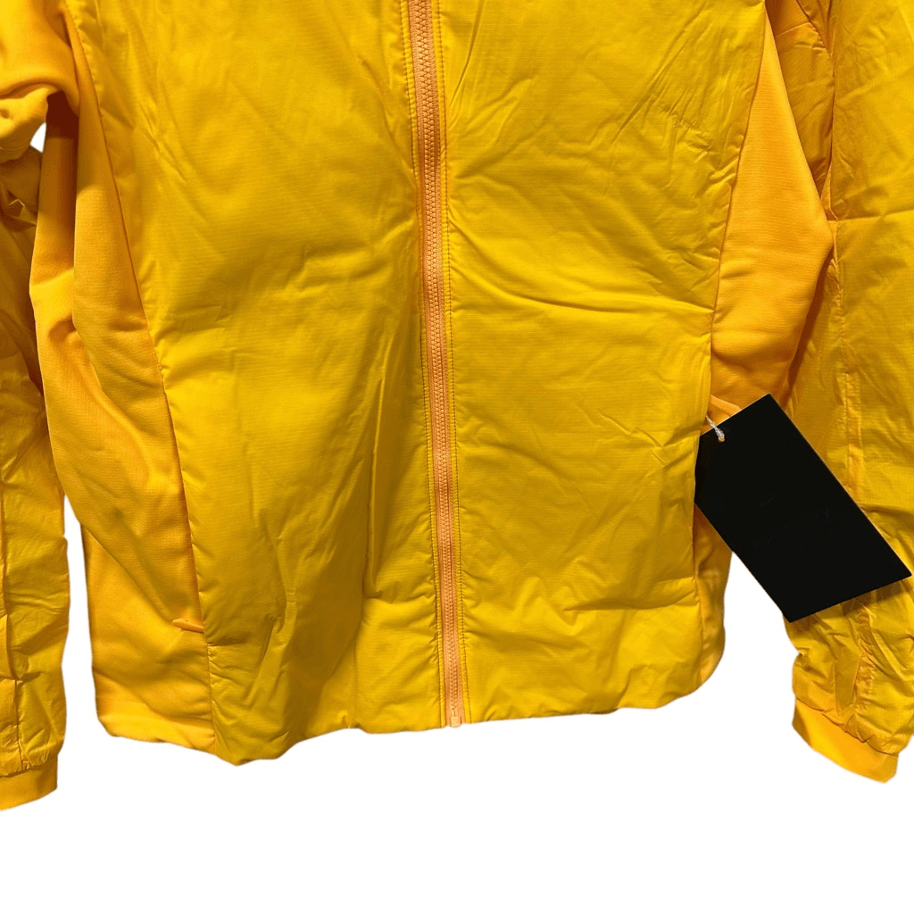 Giacca con cappuccio Arc'teryx Edziza gialla Atom XXL nuova