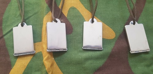 YUGOSLAVIA ARMY AUTHENTIC DOG TAGS YUGOSLAV PEOPLES ARMY JNA - Picture 3 of 7