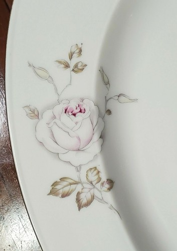 JOHANN HAVILAND 15" Oval Serving Platter Sweetheart Rose - Picture 3 of 8