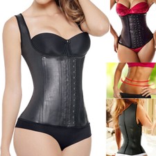 Faja Colombiana Reductora de Abdomen Latex Mujer Chaleco Correctora de Postura