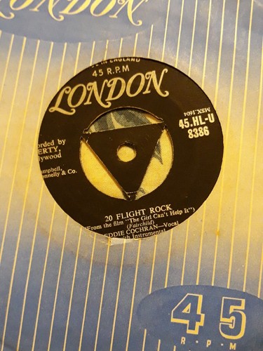 29 Flight Rock Eddie Cochran Vg ++ レア