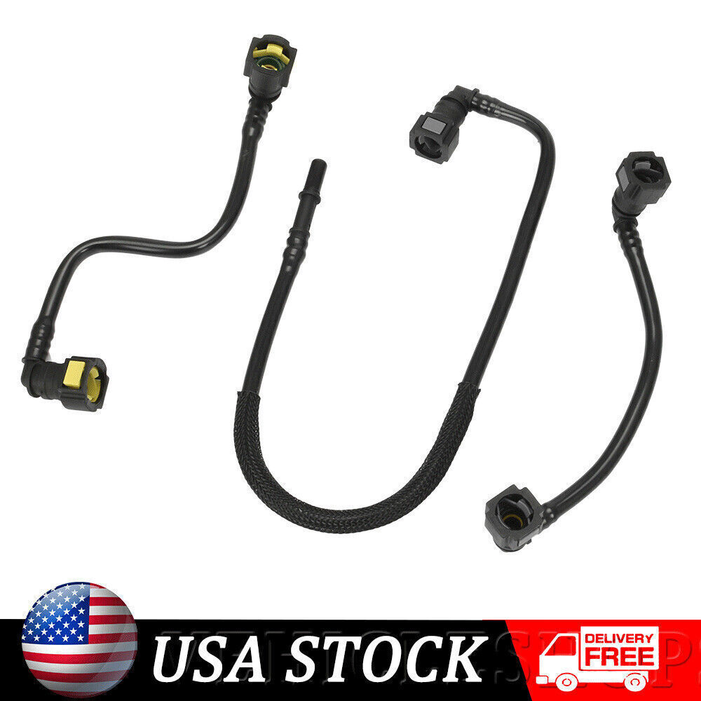 3X Fuel Filter Hose Lines Kit For Mercedes ML320 ML350 W163 ML430 ML55