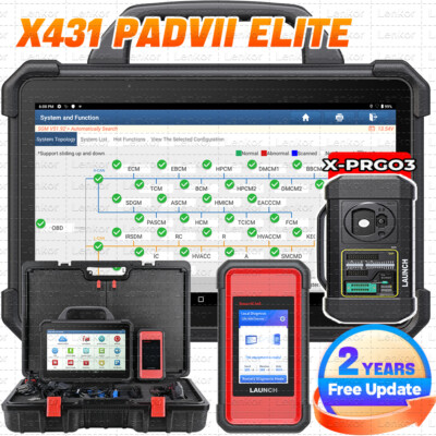 2025 LAUNCH X431 PAD VII ELITE PAD 7 PRO Diagnostic Scan Key Programming Coding