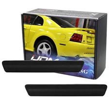 OE-Spec Smoked Lens Rear Bumper Side Marker Reflectors For 1999-04 Ford Mustang