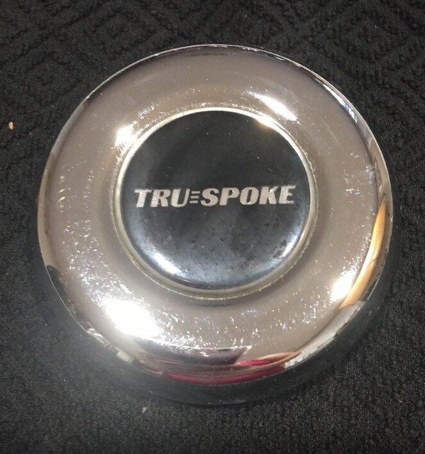 TRU SPOKE 440245 Chrome Custom Wheel Center Rim Cap Lug Hub Cover