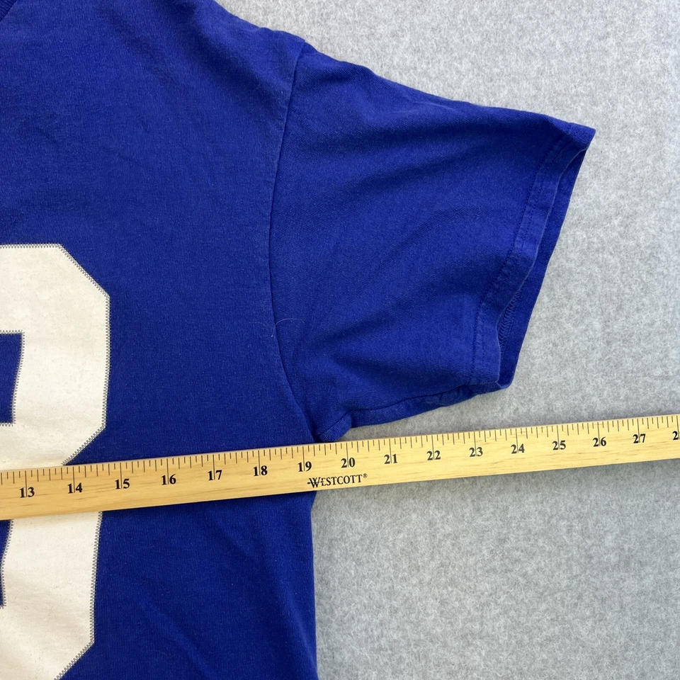 Camisa de los New York Giants para hombre grande azul Odell Beckham Jr. #13 NFL fútbol americano adulto Foto 2 de 4