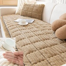 Paw Lounge Plush Pet Couch Cover, Ultra-Soft Non-Slip Sofa Protector