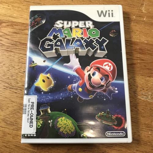 Super Mario Galaxy (Nintendo Wii, 2007) No Manual Tested