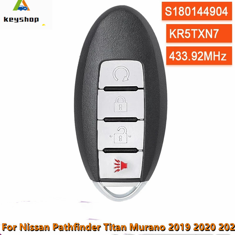 Per Nissan 2019 2020 Pathfinder Tan Murano 3 1 Pulsante FSK433 MHz Auto Auto - Foto 11