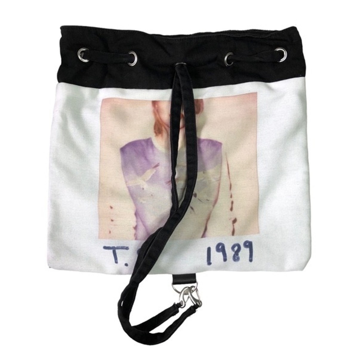 Taylor Swift 1989 Album Cover World Tour Drawstring Backpack Taylor Swift 1989 Album Cover World Tour Drawstring Backpack