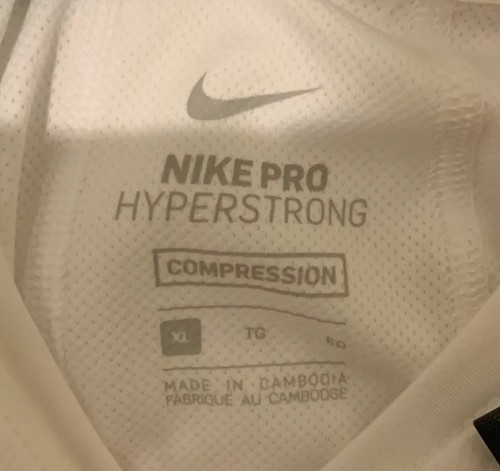 Nike Pro Hyperstrong Compression 4 Pad Football Shirt - Bild 5 von 5