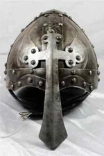 Medieval Norman Nasal Steel Helmet Armor 18GA SCA Helmet Viking Armor Helmet
