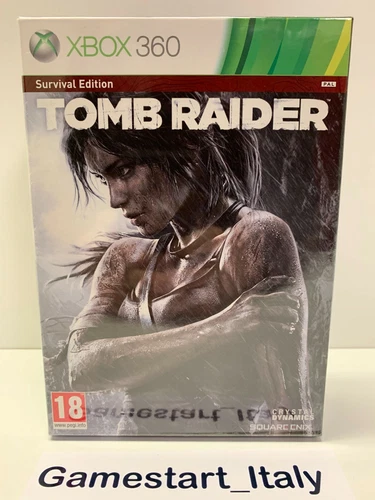 TOMB RAIDER SURVIVAL EDITION - XBOX 360 - NUOVO SIGILLATO PAL ITA - NEW SEALED