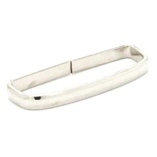 Nickel Solid Brass Strap Loop 1.5" 1935-02
