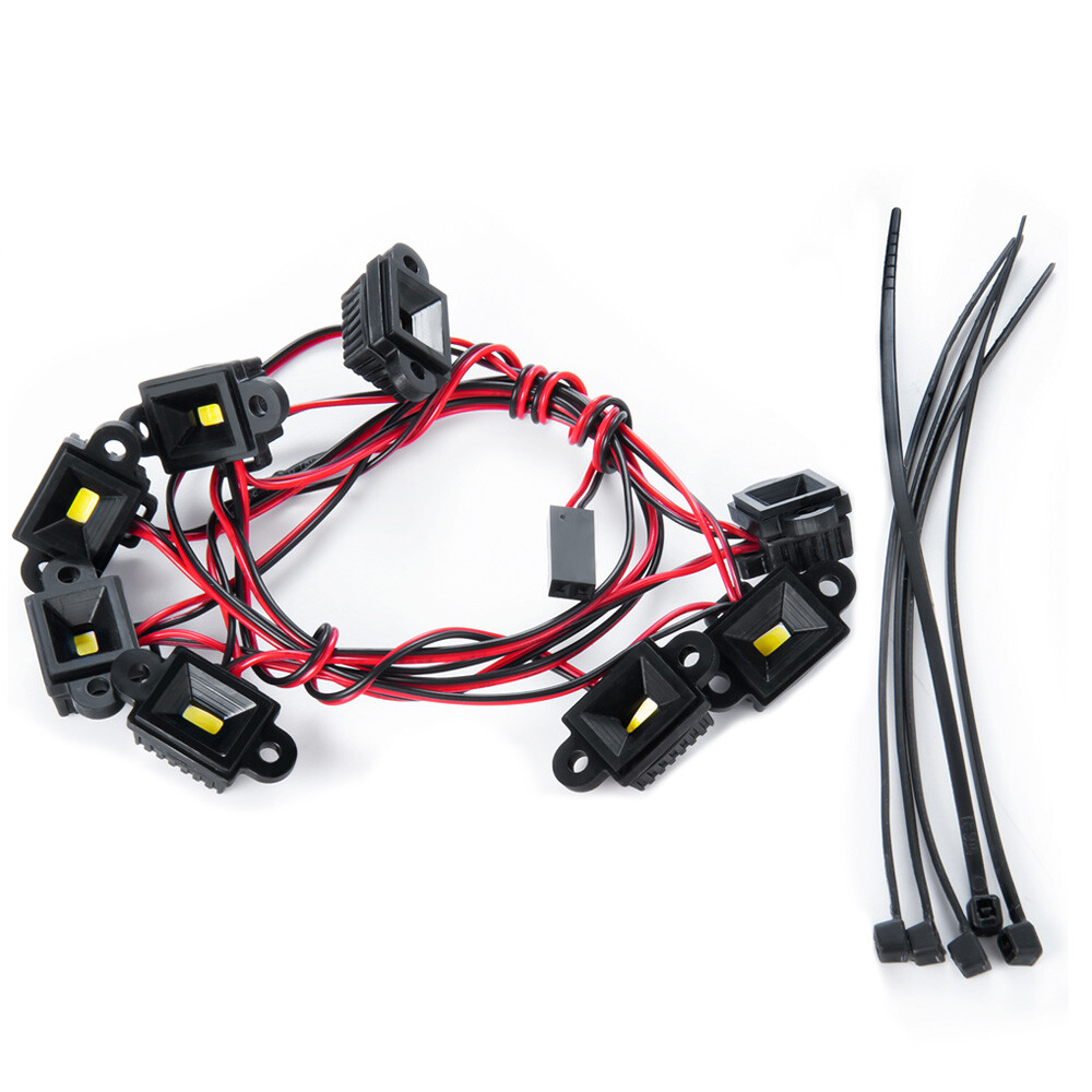 Kit De Luces LED Traxxas 8026X Para TRX-4 – Iluminación Para Aventuras Nocturnas