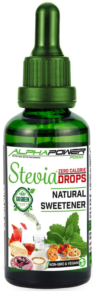 Stevia Flavor Drops Flavour Flav Drops Aroma Zucker flüssig 50ml