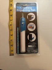 CORDLESS ENGRAVER PEN FOR GLASS WOOD PLASTIC METAL CERAMICS NEW WITH EXTRA TIP