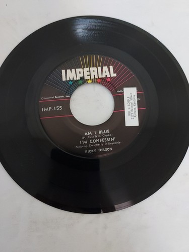45 RPM Vinyl Record Ricky Nelson True Love EP IMP-155 VG - Picture 5 of 7