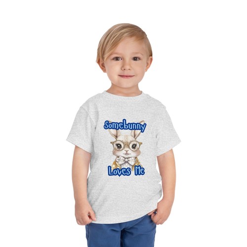 Cute Toddler Tee with Bunny Design, Easter Gift, Kids Casual Wear, Spring - Picture 24 of 43