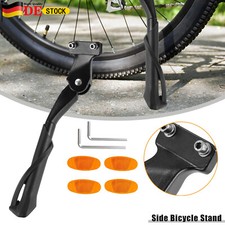 Fahrradständer Seitenständer E-Bike Ständer 24-28'' Verstellbar Hinterbauständer