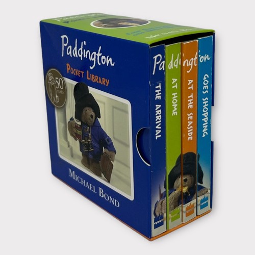 Paddington - 50 Years (2008) Small Pocket Library Book Set - 4x Board Books - 第 1/24 張圖片