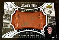 2007 Upper Deck Sweet Spot Signatures OZZIE GUILLEN Autographed Card-39/50