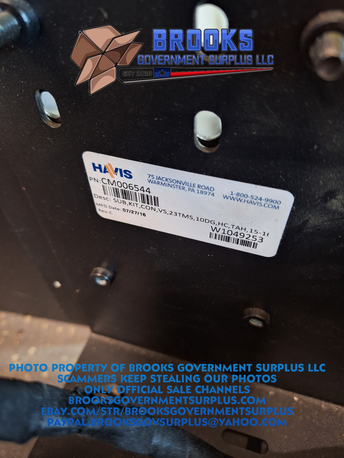 Havis Center Console 2015-2020 Chevy Tahoe VS series