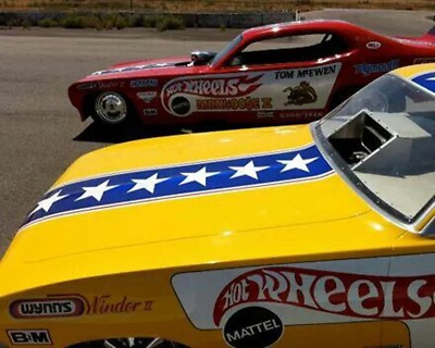 Don the Snake Prudhomme Hotwheels Cuda decal 1/24 scale Revell MPC