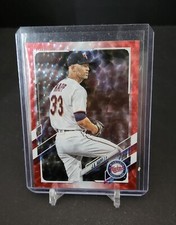  J.A HAPP 2021 TOPPS UPDATE  #US126 Red ICE #'d /199 TWINS