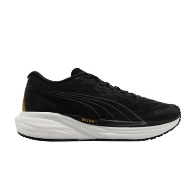 Puma  Deviate Nitro 2 'Black Team Gold' 376855-02 Women's Shoes