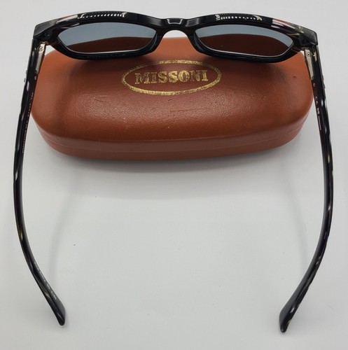 Missoni Sunglassess Purple 0913 Q5 51 [] 17 140 MM042vu2 Black Stripe Print - Picture 7 of 12