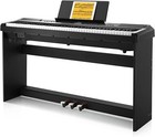 🎹 Donner DEP-20 Digital Piano With Stand Triple Pedal 238 Tones 88 Weighted Key