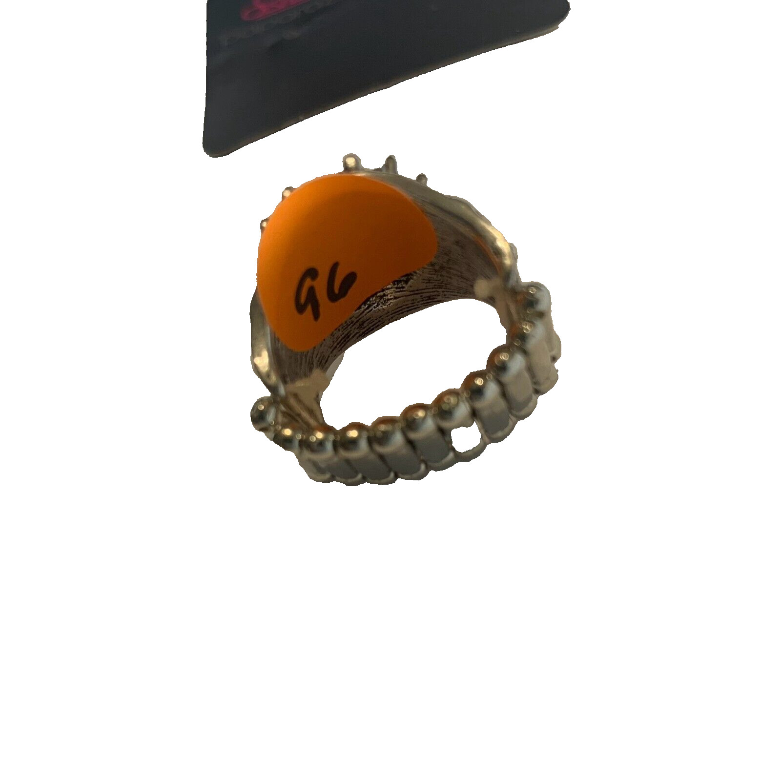 Paparazzi Ring Jewelry Adjustable Stretch Band Green Stone