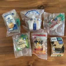 Pasco Chojuku Bread Miniature Squeeze Capsule Toy 5 Types Full Comp Set Gacha