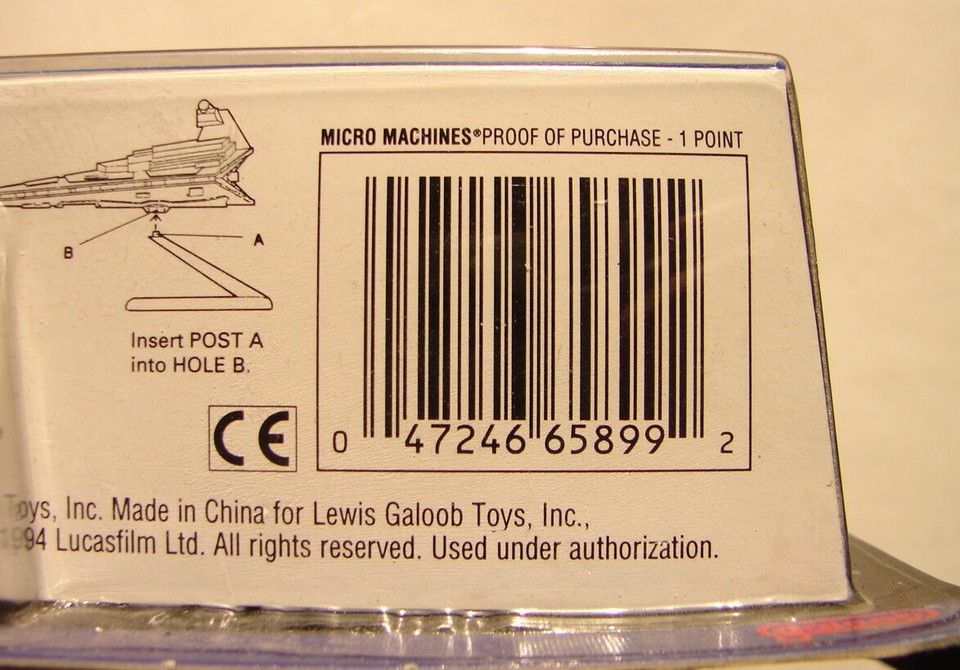 Star Wars Micro Machines Collection Vi 6 Ideal 1994