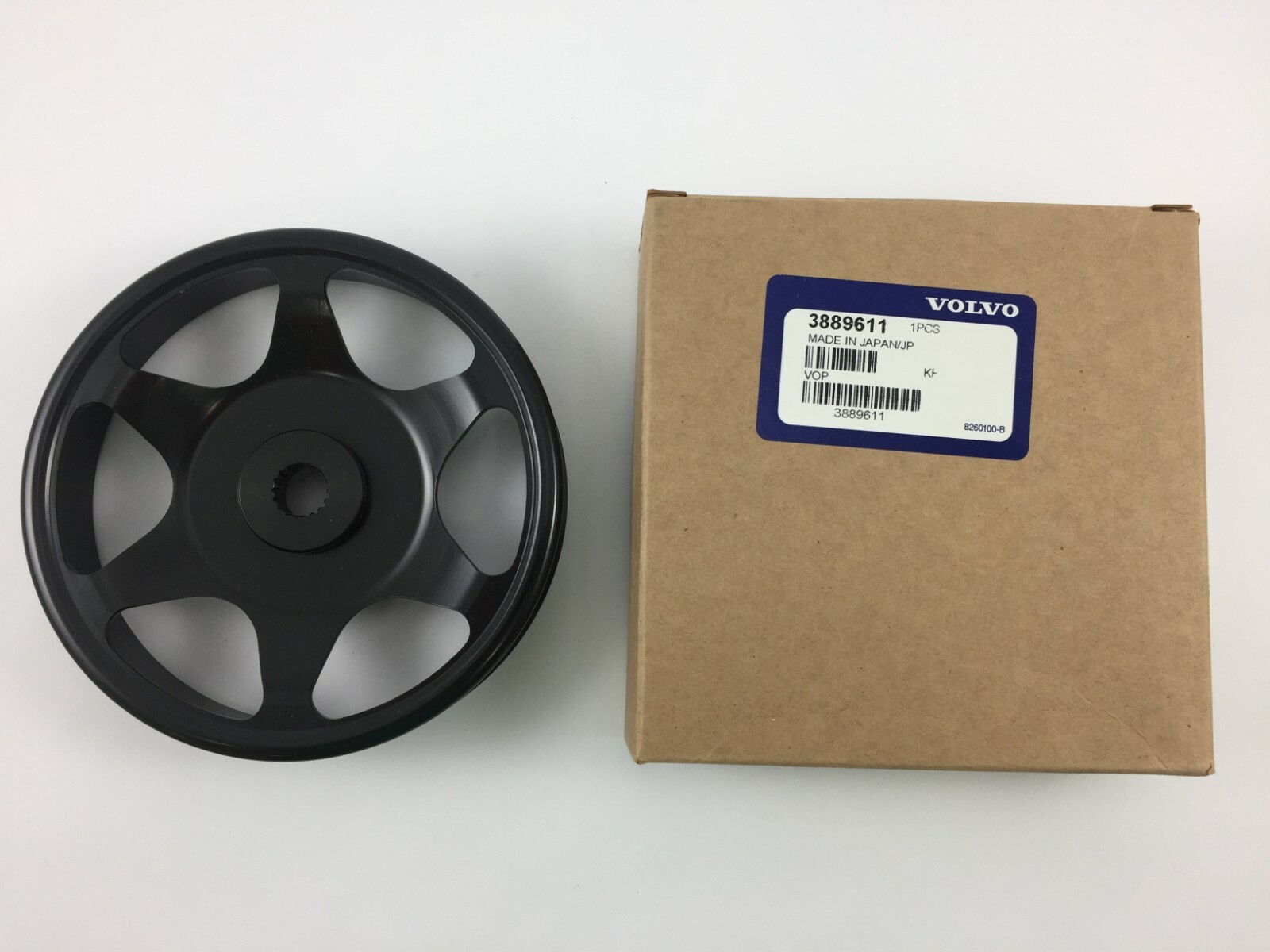 Volvo Penta 3889611 Power Steering Pulley OEM 4.3GXi GL 5.0GXi 5.7Gi